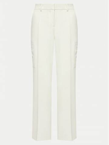 DKNY Штани з тканини UB4PX263 Écru Regular Fit DKNY Штани з тканини UB4PX263 Écru Regular Fit