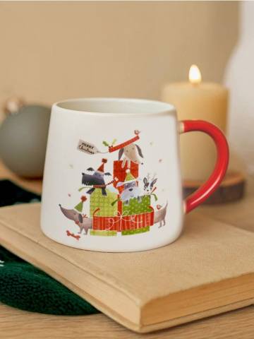 Чашка з принтом - різнобарвний