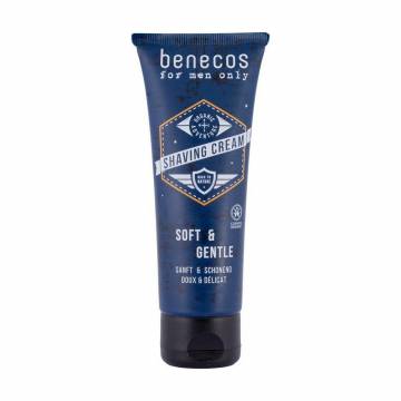 Мужской крем для бритья Benecos For Men Only Shaving Cream, 75 мл Мужской крем для бритья Benecos For Men Only Shaving Cream, 75 мл