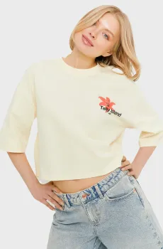 Женская желтая футболка Желтый XS Tally Weijl STSCOKIVAP4