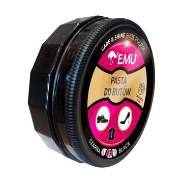 Крем для обуви EMU Care & Shine Shoe Polish, Black, 50 мл Крем для обуви EMU Care & Shine Shoe Polish, Black, 50 мл
