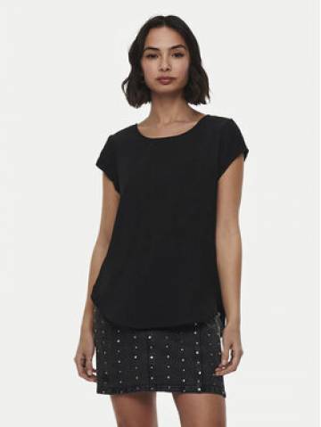 ONLY Блузка Vic 15142784 Чорний Regular Fit ONLY Блузка Vic 15142784 Чорний Regular Fit