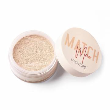 Рассыпчатая пудра для лица Focallure Matchmax Baking & Setting Loose Powder 02 Ivory, 15 г Рассыпчатая пудра для лица Focallure Matchmax Baking & Setting Loose Powder 02 Ivory, 15 г