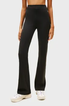 Женские черные спортивные брюки KICK FLARE Черный XS Tommy Jeans DW0DW22110