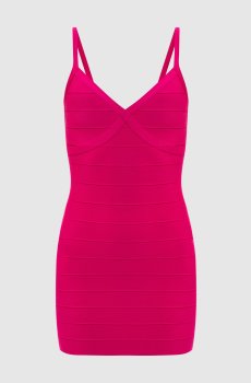 Розовое платье мини After Party