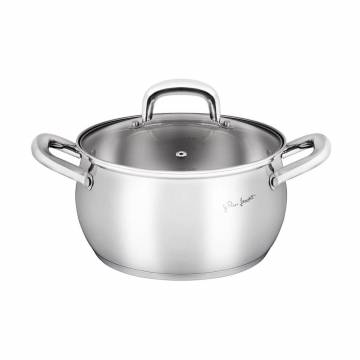 Кастрюля Lamart Shape со стеклянной крышкой, диаметр 20 см, 3.6 л (LT1160)