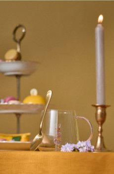 Склянка з великоднім мотивом - різнобарвний