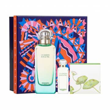 Уценка! Парфюмированный набор унисекс Hermes Un Jardin Sur Le Nil (туалетная вода, 100 мл + туалетная вода, 7.5 мл + мыло, 50 г) Уценка! Парфюмированный набор унисекс Hermes Un Jardin Sur Le Nil (туалетная вода, 100 мл + туалетная вода, 7.5 мл + мыло, 50 г)