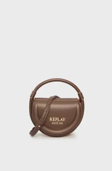 Женская темно-коричневая сумка Коричневый ONESIZE Replay FW3003.008.A0500D