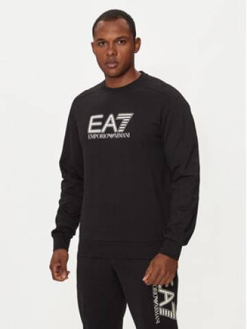 EA7 Emporio Armani Світшот 6DPM60 PJVRZ 1200 Чорний Regular Fit EA7 Emporio Armani Світшот 6DPM60 PJVRZ 1200 Чорний Regular Fit
