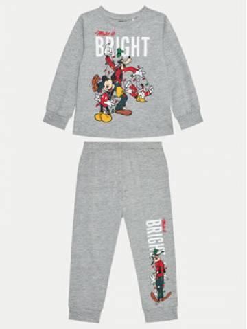 NAME IT Піжама Mickey 13234179 Сірий Regular Fit NAME IT Піжама Mickey 13234179 Сірий Regular Fit