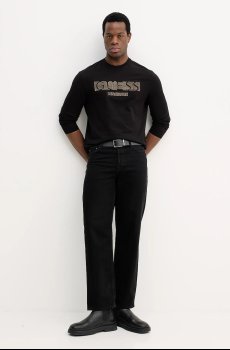 Хлопковый лонгслив Guess