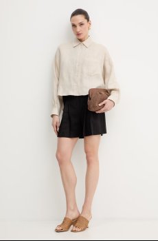 Льняная рубашка Weekend Max Mara CAPO