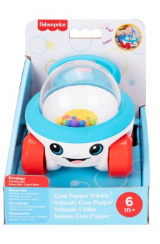 Игрушка-каталка Fisher-Price Попкорн, от 6 месяцев (JKD57)
