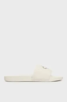 Мужские белые слайдеры MONOGRAM Белый 43 Calvin Klein YM0YM01271