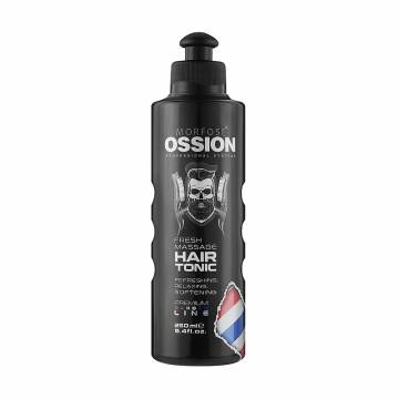Мужской освежающий тоник для волос Morfose Ossion Premium Barber Line Hair Tonic, 250 мл Мужской освежающий тоник для волос Morfose Ossion Premium Barber Line Hair Tonic, 250 мл