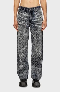 Мужские синие джинсы D-EEPER Синий 30 Diesel A21354 0CEBL