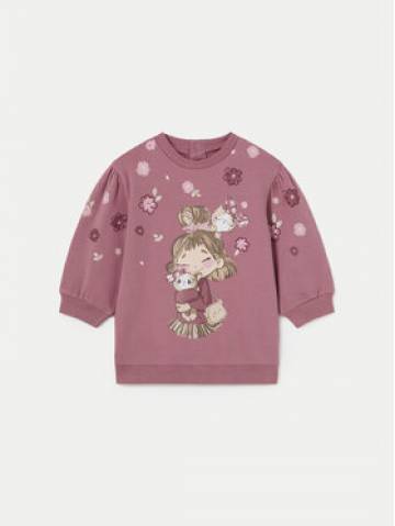 Mayoral Трикотажна сукня 2922 Рожевий Regular Fit Mayoral Трикотажна сукня 2922 Рожевий Regular Fit
