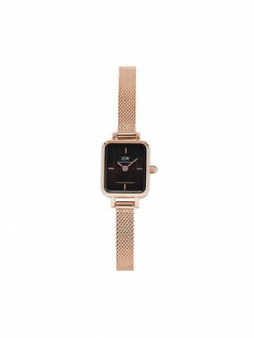 Daniel Wellington Годинник Quadro Mini Melrose Amber DW00100649 Золотий Daniel Wellington Годинник Quadro Mini Melrose Amber DW00100649 Золотий
