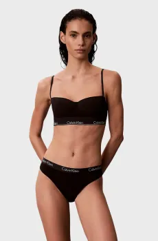 Женский черный бюстгальтер LIGHTLY LINED BALCONETTE Черный 36C Calvin Klein LV00QF8666