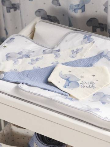 Нагрудник 3 pack - light blue Нагрудник 3 pack - light blue