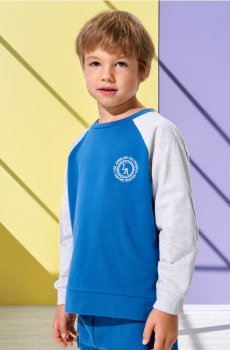 Трикотажний комплект - синій