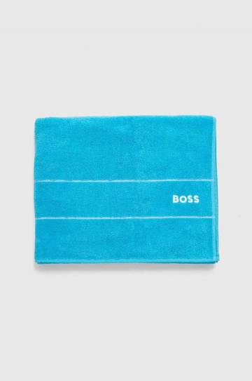 Полотенце BOSS Plain River Blue 100 x 150 cm Полотенце BOSS Plain River Blue 100 x 150 cm