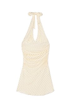 Cropp - Сукня міні з зав’язкою - білий