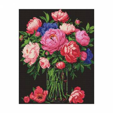 Алмазная мозаика Ideyka Роскошь пионов, 40*50 см (AMO8007) Алмазная мозаика Ideyka Роскошь пионов, 40*50 см (AMO8007)