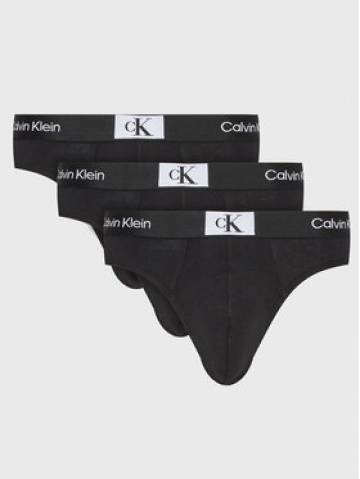 Calvin Klein Underwear Набір з 3 пар сліпів 000NB3527A Чорний Calvin Klein Underwear Набір з 3 пар сліпів 000NB3527A Чорний