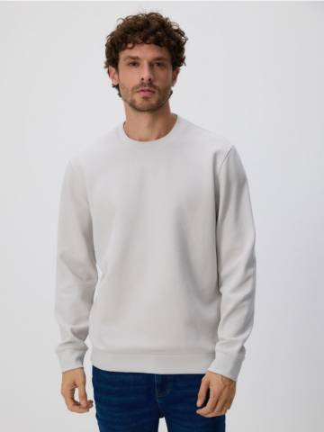 Reserved - Структурована кофта - світло-сірий - 8090H-09X