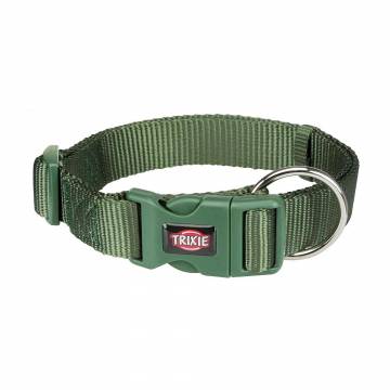 Ошейник для собак Trixie Premium нейлон, оливковый, размер L-XL (40-65 см/25 мм)