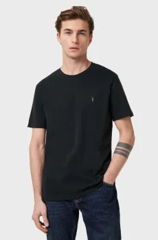 Мужская черная футболка BRACE CREW Черный M AllSaints M030JB