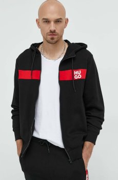 Хлопковый спортивный костюм HUGO TracksuDapieDoaky_IN