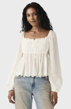 Женская белая блуза Белый L Levi’s® 005ZT;0002