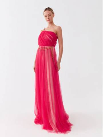 Elisabetta Franchi Вечірня сукня AB-463-32E2-V780 Рожевий Regular Fit Elisabetta Franchi Вечірня сукня AB-463-32E2-V780 Рожевий Regular Fit