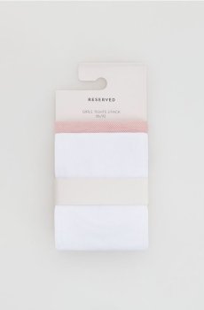 Reserved - GIRLS` TIGHTS MULTI - білий - 662EB-00X