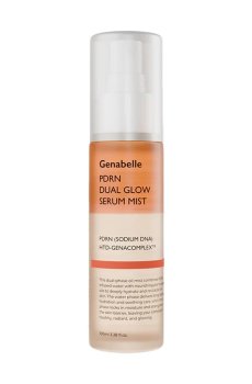 Двухфазная сыворотка-мист для лица Genabelle PDRN Dual Glow Serum Mist для сияния кожи, 100 мл