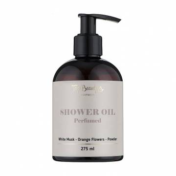Парфюмированное масло для душа Top Beauty Shower Oil Perfumed Белый мускус-Цветы апельсина-Пудра, 275 мл Парфюмированное масло для душа Top Beauty Shower Oil Perfumed Белый мускус-Цветы апельсина-Пудра, 275 мл