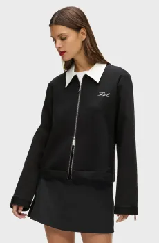 Женский черный кардиган TWO WAY Черный S Karl Lagerfeld B1W20007