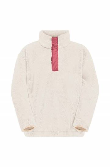 Детская кофта Jack Wolfskin TEEN FLEECE G цвет бежевый однотонная Детская кофта Jack Wolfskin TEEN FLEECE G цвет бежевый однотонная