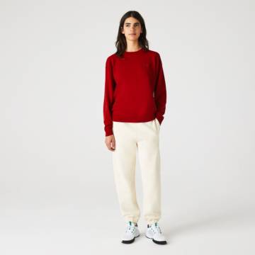 Lacoste светр жіночий з круглим вирізом Lacoste светр жіночий з круглим вирізом