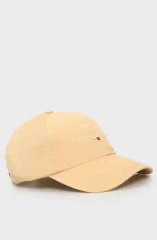 Женская бежевая кепка TJW LINEAR LOGO WASHED CAP Бежевый ONESIZE Tommy Jeans AW0AW17308