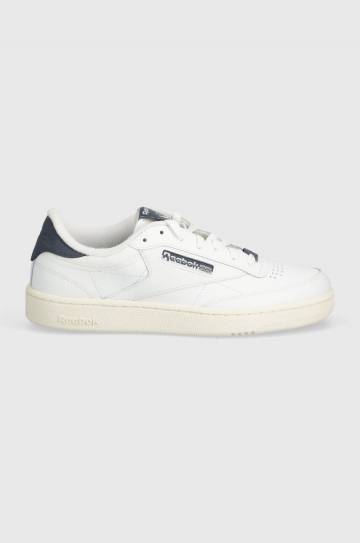 Кожаные кроссовки Reebok Classic Club C 85 цвет белый 100074163 Кожаные кроссовки Reebok Classic Club C 85 цвет белый 100074163