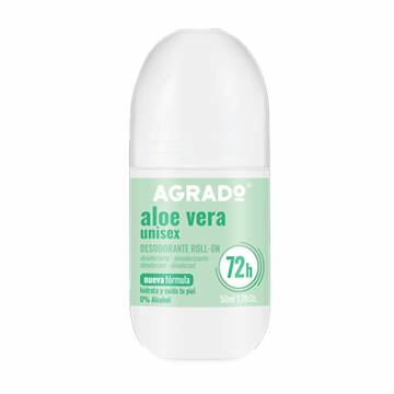 Шариковый дезодорант Agrado Aloe Vera Deodorant Roll-On, 50 мл Шариковый дезодорант Agrado Aloe Vera Deodorant Roll-On, 50 мл