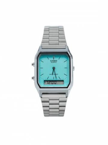 Casio Годинник Vintage Maxi AQ-230A-2A2MQYES Срібний Casio Годинник Vintage Maxi AQ-230A-2A2MQYES Срібний