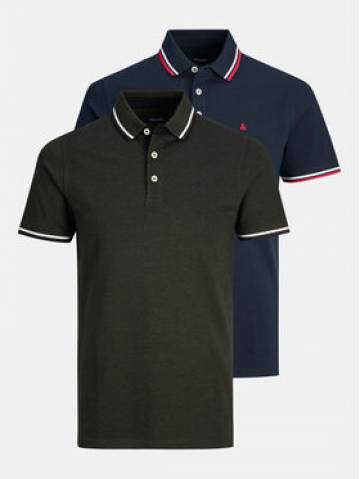 Jack&Jones Набір з 2 футболок поло Paulos 12191216 Кольоровий Slim Fit Jack&Jones Набір з 2 футболок поло Paulos 12191216 Кольоровий Slim Fit