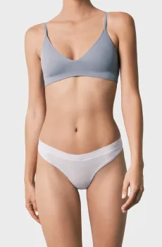 Женские белые трусики Белый M womensecret 874475