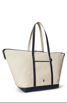 Хлопковая сумка Polo Ralph Lauren