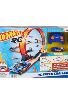 Игровой набор Hot Wheels RC Speed Challenge с машинкой на радиоуправлении, от 5 лет (HXX45)